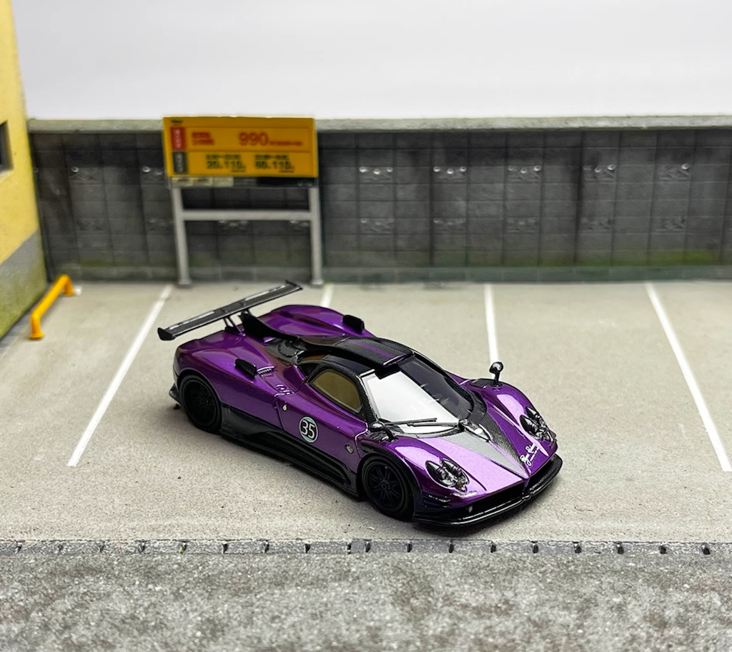 U2 1:64 Purple Zonda 760LH Super Racing Sports Model Diecast Resin Car –  mycrazybuy store