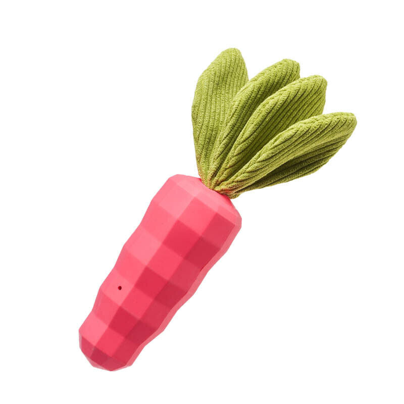 Manufacture & Customize - Rubber Carrot Squeaky Dog Toy