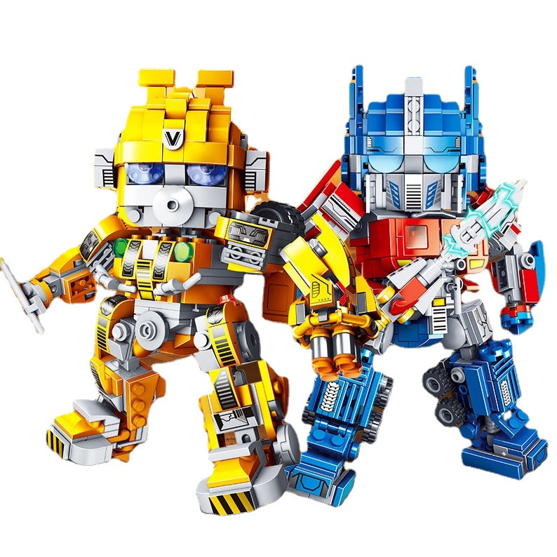 LEGO MOC Optimus Prime Bumblebee Movie (transforms) by plastic.crk