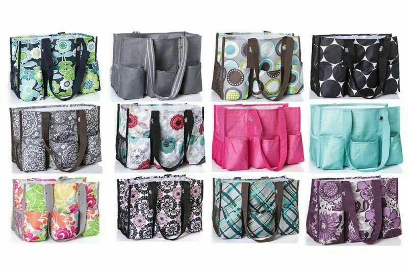 Thirty one Organizing Utility tote 31 gift shoulder bag in Minty