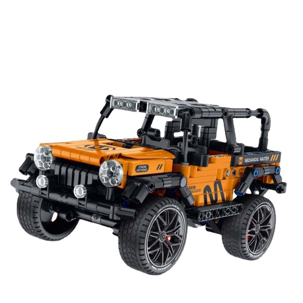 Building Block Off-Road Vehicle Model Toy