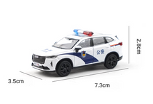 Load image into Gallery viewer, XCARTOYS 1:64 Police Haval H6 SUV Off Road Vehicle Model Toy Metal Car NIP
