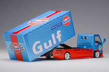 Load image into Gallery viewer, MT 1:64 Gulf H300 Tow Truck Custom Racing Fuets Model Diecast Metal Car New
