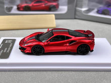 Load image into Gallery viewer, DCM 1:64 Red Novitec 488 Pista Super Racing Sports Model Diecast Metal Car New
