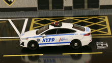 Load image into Gallery viewer, 1:64 596Model Fusion NYPD Police Interceptor Model Diecast Metal Car New Collection
