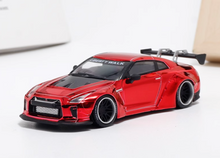 Load image into Gallery viewer, MC 1:64 Red JDM Skyline GTR LB R35 Racing Sports Model Diecast Metal Car New Collection
