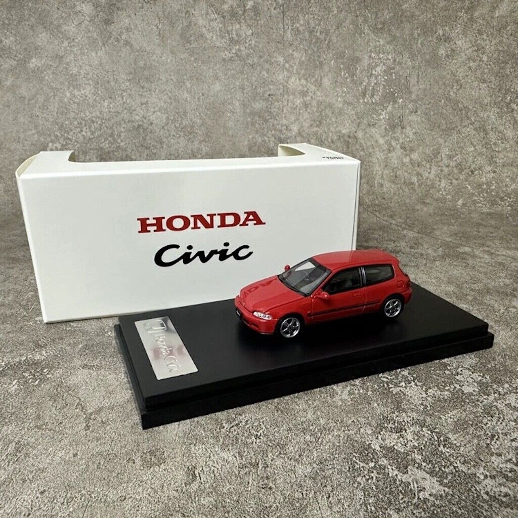 LCD 1:64 JDM EG6 Civic SIR Hatchback Sports Model Diecast Metal