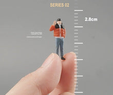 Load image into Gallery viewer, 1:64 Painted Figure Mini Model Miniature Resin Diorama Sand Down Jacket Man Boy New Collection
