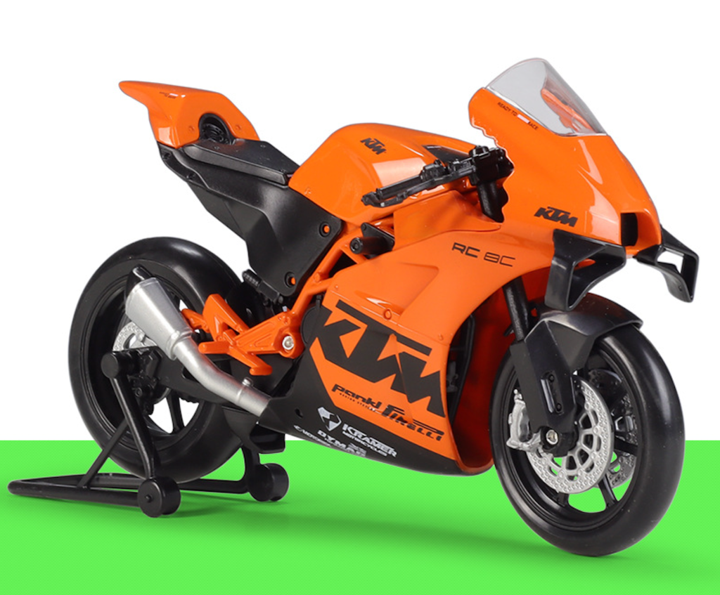WELLY 1:12 KTM RC 8C Sports Racing Model Diecast Metal Motorcycle Bike New