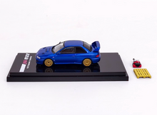 Load image into Gallery viewer, HJ 1:64 Blue JDM WRX STI Impraza GC8 22B Sports Model Diecast Metal Car New
