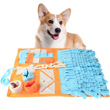 Load image into Gallery viewer, Dog Snuffle Foraging Feeding Slow Eat Mat Treat Puzzle Enrichment Toy Puppy Pet
