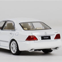 Load image into Gallery viewer, JKM 1:64 White JDM 2007 Crown 12 VII Sedan Sports Model Metal Diecast Car New
