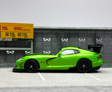 Load image into Gallery viewer, Tarmac 1:64 Green Viper ACR Extreme Coupe Sports Model Diecast Metal CarNew
