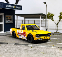 Load image into Gallery viewer, Inno 1:64 Yellow Sunny HAKOTORA Pickup Truck Sport Model Diecast Metal CarNew
