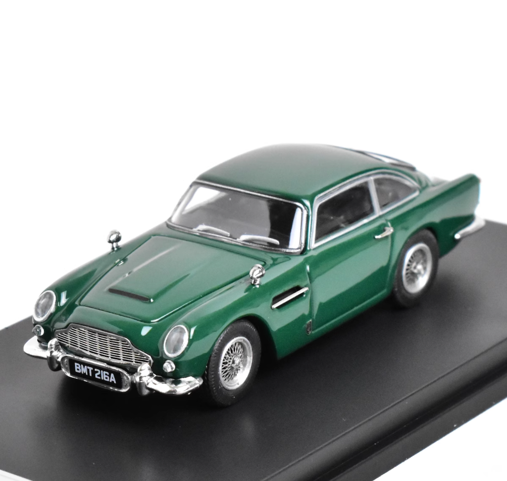 TPC 1:64 Green 1964 DB5 Classic Vintage Sports Model Diecast Metal Car New