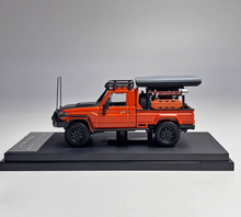 Load image into Gallery viewer, Autobots 1:64 Orange Land Cruiser LC79 Pickup Truck Model Diecast Metal Car
