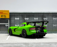 Load image into Gallery viewer, Tarmac 1:64 Green Viper ACR Extreme Coupe Sports Model Diecast Metal CarNew
