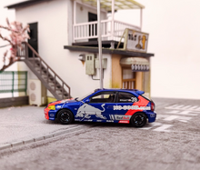 Load image into Gallery viewer, Inno 1:64 Blue JDM Civic Type R EK9 NO GOOD Racing Model Diecast Metal Car New
