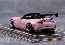 Load image into Gallery viewer, YM 1:64 Pink Miata MX5 Pandem Roadster Convertible Model Diecast Resin Car New
