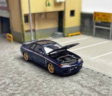 Load image into Gallery viewer, FH 1:64 Blue Skyline GTR R32 Nismo S-Tune Sports Model Diecast Metal Car New
