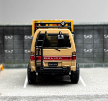 Load image into Gallery viewer, Autobots 1:64 Yellow 4WD Delica L300 Camper Van Model Diecast Metal Car
