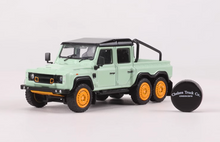 Load image into Gallery viewer, GCD 1:64 Green ORV Defender 6x6 Pickup Truck SUV Model Diecast Metal Car New
