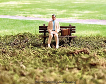 Load image into Gallery viewer, 1:64 Painted Figure Model Miniature Resin Diorama Sand Toy Man In Suit sitting New
