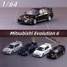 Load image into Gallery viewer, JKM 1:64 JDM Mitsubishi Lancer Evolution EVO 6 VI Racing Sports Model Toy Metal Car NIP
