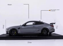 Load image into Gallery viewer, GTspirit 1:18 Gray M4 G82 Coupe Racing Sports Model Diecast Resin Car New
