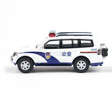 Load image into Gallery viewer, XCARTOYS 1:64 Police JDM Pajero Gen.4 SUV Off Road Model Diecast Metal Car
