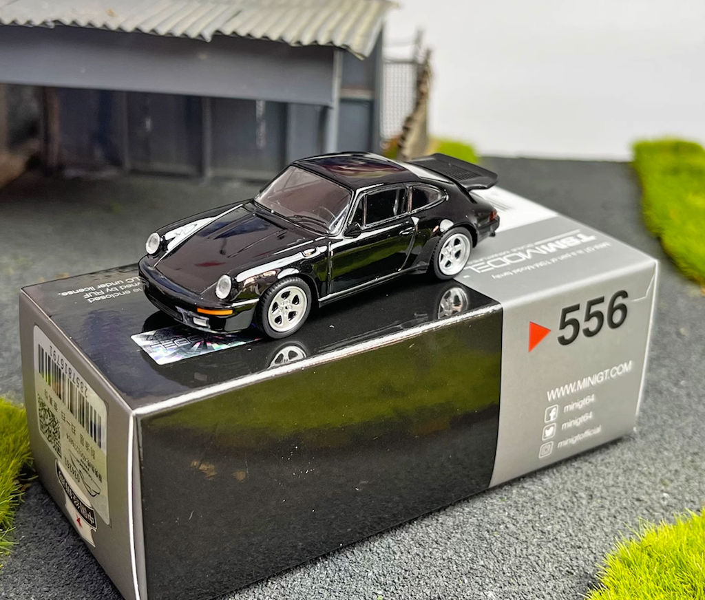 MINI GT 1:64 RUF CTR BLACK 1987 - AG TOY CARS