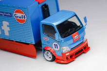 Load image into Gallery viewer, MT 1:64 Gulf H300 Tow Truck Custom Racing Fuets Model Diecast Metal Car New
