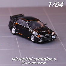 Load image into Gallery viewer, JKM 1:64 JDM Mitsubishi Lancer Evolution EVO 6 VI Racing Sports Model Toy Metal Car NIP
