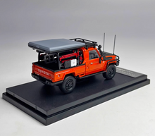 Load image into Gallery viewer, Autobots 1:64 Orange Land Cruiser LC79 Pickup Truck Model Diecast Metal Car
