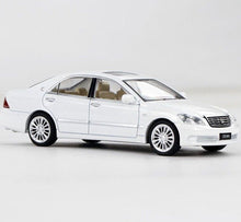 Load image into Gallery viewer, JKM 1:64 White JDM 2007 Crown 12 VII Sedan Sports Model Metal Diecast Car New
