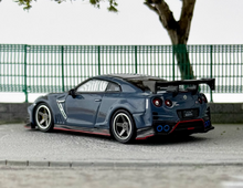 Load image into Gallery viewer, Inno 1:64 Carbon Gray HK 2024 GT-R R35 Nismo Sports Model Diecast Metal Car
