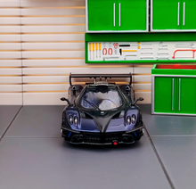 Load image into Gallery viewer, CM 1:64 Blue Zonda Revolucion Super Racing Sports Model Diecast Metal Car New
