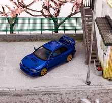 Load image into Gallery viewer, HJ 1:64 Blue JDM WRX STI Impraza GC8 22B Sports Model Diecast Metal Car New
