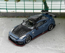 Load image into Gallery viewer, Inno 1:64 Carbon Gray HK 2024 GT-R R35 Nismo Sports Model Diecast Metal Car
