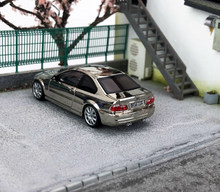 Load image into Gallery viewer, SH 1:64 Plating Silver M3 E46 Coupe Racing Sports Model Diecast Metal Car New
