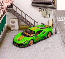 Load image into Gallery viewer, Fuelme 1:64 Green Mansory F8XX Racing Sports Model Diecast Resin Car New
