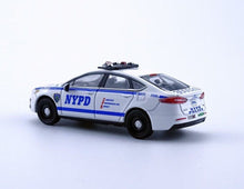 Load image into Gallery viewer, 1:64 596Model Fusion NYPD Police Interceptor Model Diecast Metal Car New Collection
