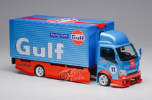 Load image into Gallery viewer, MT 1:64 Gulf H300 Tow Truck Custom Racing Fuets Model Diecast Metal Car New
