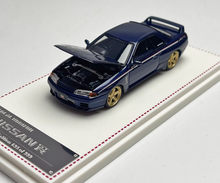 Load image into Gallery viewer, FH 1:64 Blue Skyline GTR R32 Nismo S-Tune Sports Model Diecast Metal Car New
