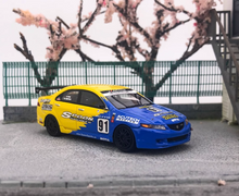 Load image into Gallery viewer, NA 1:64 JDM Accord Euro R Spoon #91 Racing Sports Model Diecast Resin Car New
