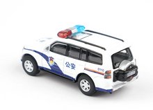 Load image into Gallery viewer, XCARTOYS 1:64 Police JDM Pajero Gen.4 SUV Off Road Model Diecast Metal Car
