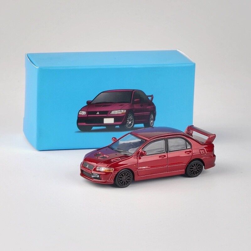 JKM 1:64 JDM Lancer EVO 7 VII Racing Sports Model Diecast Metal Car New