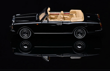 Load image into Gallery viewer, GFCC 1:64 Black 1993 Corniche IV Drophead Convertible Model Diecast Metal Car
