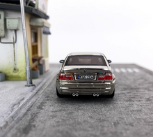 Load image into Gallery viewer, SH 1:64 Plating Silver M3 E46 Coupe Racing Sports Model Diecast Metal Car New
