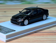 Load image into Gallery viewer, BBS 1:64 Black JDM Altezza RS200 Sedan Sports Model Diecast Metal Car
